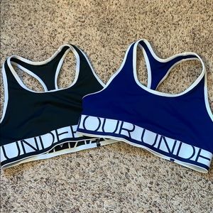 LOT 2!! Girls under armor sports bra